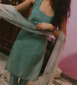 Elegant Green Kurta Set