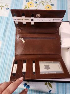 Genuine Leather Wallet Set for Men &amp; Women