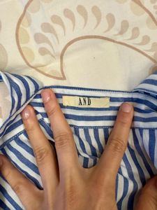 Striped Anchor Top