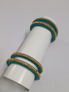 20% Off !! Handmade Silk Thread Bangles - 4