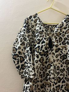 Animal Print Top