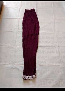 Maroon Embroidered Kurta Set with Duppta