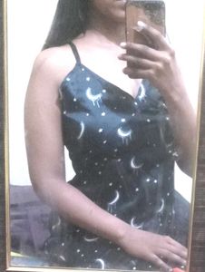 Reserved!🚫PREMIUM SATIN⭐ STARRY JUMPSUIT/Goth