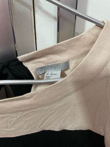 Stylish Two-Tone Dress