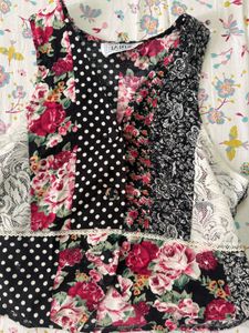 Floral Patchwork Top
