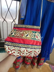 Royal Blue Embroidered Anarkali Dress 💙✨