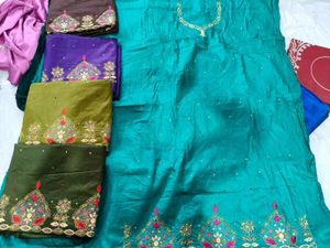 Glace Cotton Suit