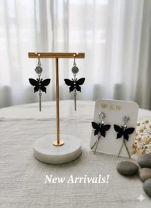 🔥BUY2GET 1 FREE🔥Butterfly Drop Earrings
