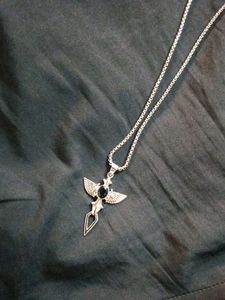 Winged Pendant Necklace