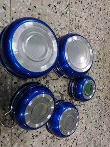 Classic Essential 5 Pcs Stainless Steel Handi Set