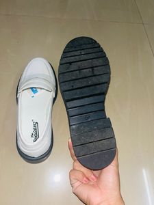 White Roadster Loafer
