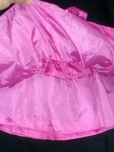 Pink Floral Girls Dress