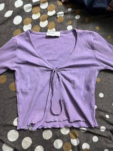Purple Long Sleeve Top