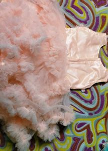 Cute Pink Ruffled Dress