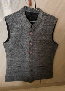 Charcol Ethnic Nehru Jacket