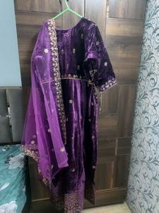 SPECIAL DISCOUNT!! HEAVY WORK ANARKALI GOWN
