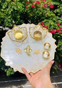 Resin Pooja Thali