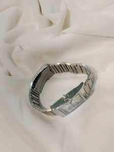 Silver Maxima Stainless Steel Watch