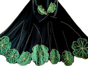 ☘️New Trending Floral Kali Abaya☘️