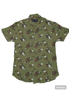 Zara Man Floral Print Shirt