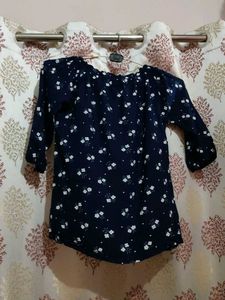 Women Blue Rayon Top 💙