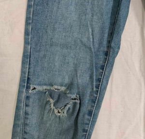 Dnmx Ripped Jeans For Women