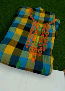 Multi Colour Dress Material