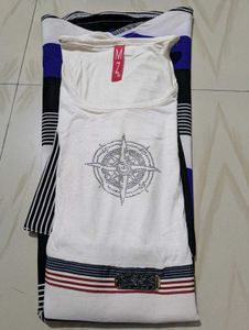 Colourful Blue Dress For Womens