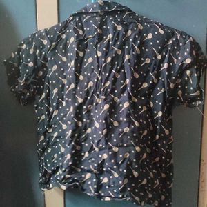 Patterned Casual Shirt