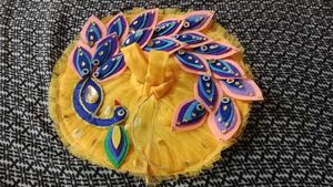 Laddu Gopal Peacock Dress
