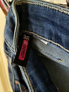 Blue Jeans,Mid-rise Straight Slim Fit