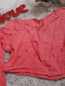 Coral Bell Sleeve Top