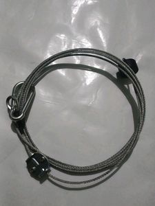Safety Cable Lock  96&#34; Tether Lanyard Luggage