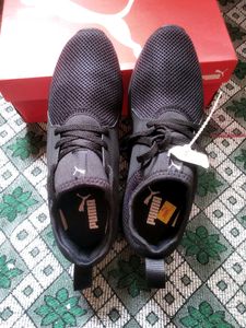 Puma Black Running Shoes