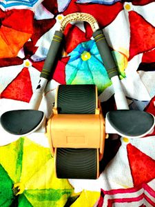 Ab Roller Wheel with Knee Pad