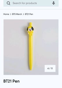 KOJA - BT21 CHIMMY PEN - OFFICIAL MERCH