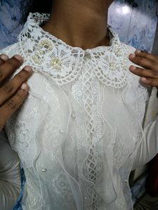 White Lace Top