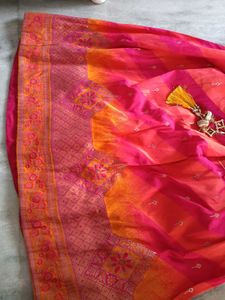 Lehenga Choli Set(blouse like new)