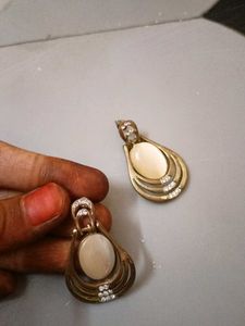 Vintage Gold-Tone Earrings