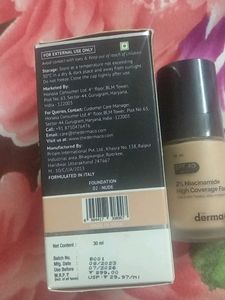 30 Rs Off...High Coverage Derma Co Foundation