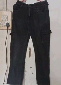 Black Cargo Pants