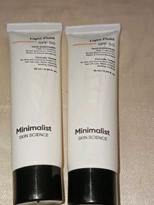 Minimalist Sunscreen SPF 50(Pack Of 2)