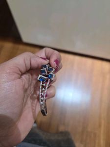 Elegant Gemstone Bangle Bracelet