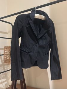 Classic beautiful Fit Black Stretchable Blazer