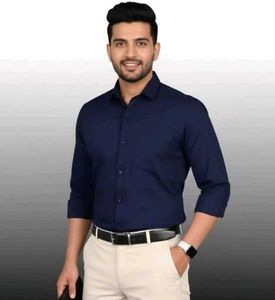 Navy Blue Formal Shirt
