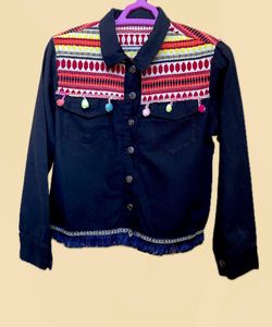 Denim Jacket For (Women )