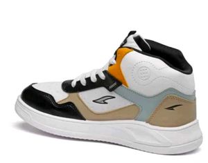 Asian Athletic High-Top Sneakers