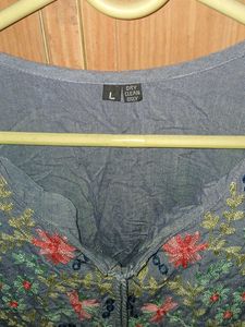 Embroidered Kurta Dress