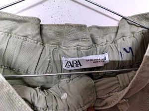 Olive Green ZARA Cargo Pants