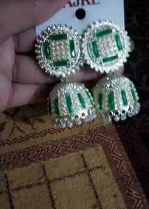 White Pearl Earrings